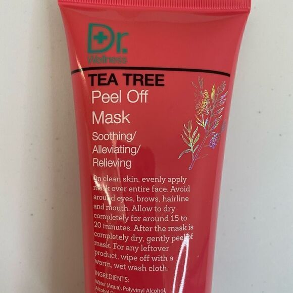 New!Dr.Wellness| Tea Tree| Peel Off Mask| Soothing| Alleviating - Picture 6 of 8